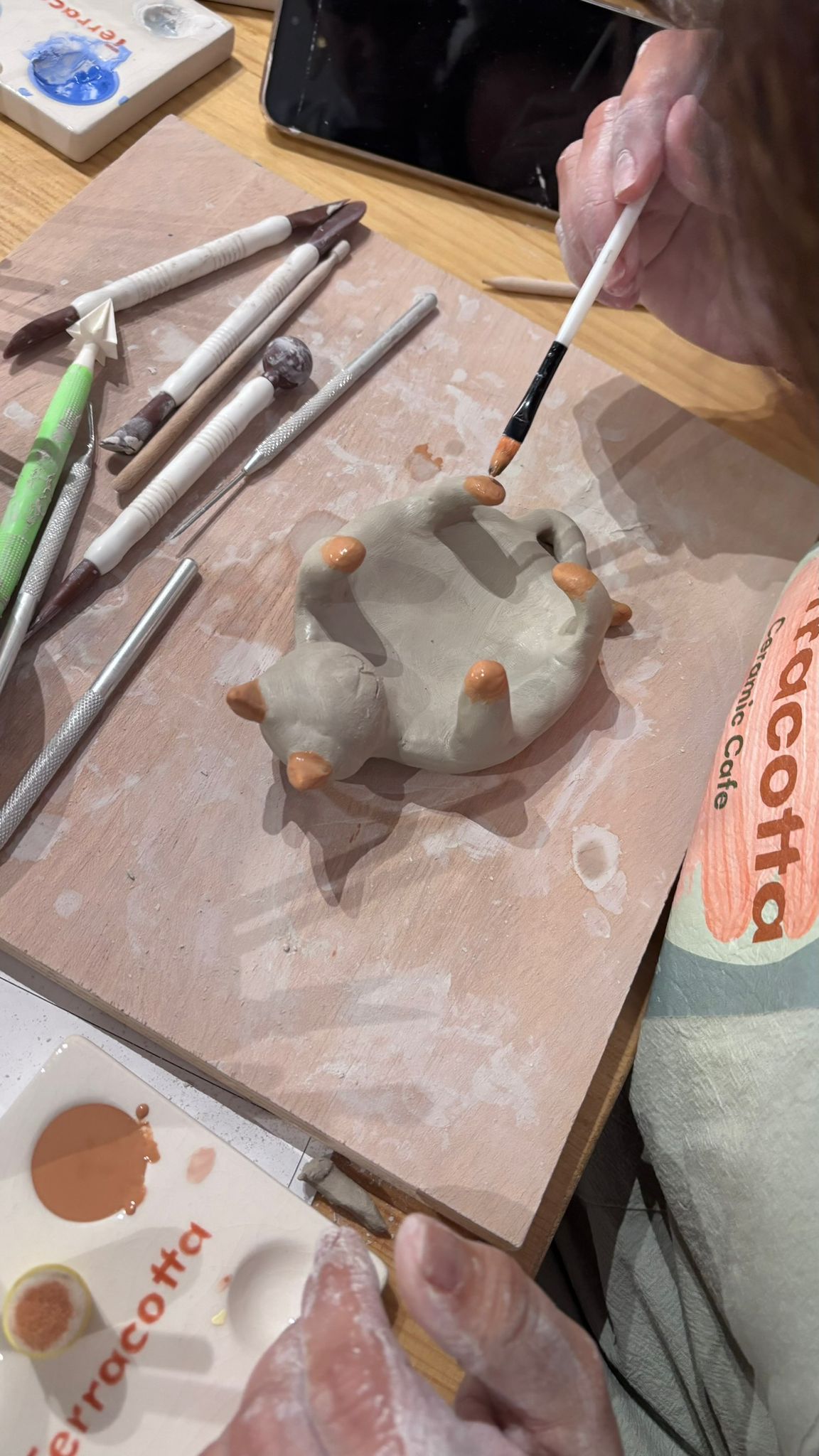 Ceramic café atmosphere