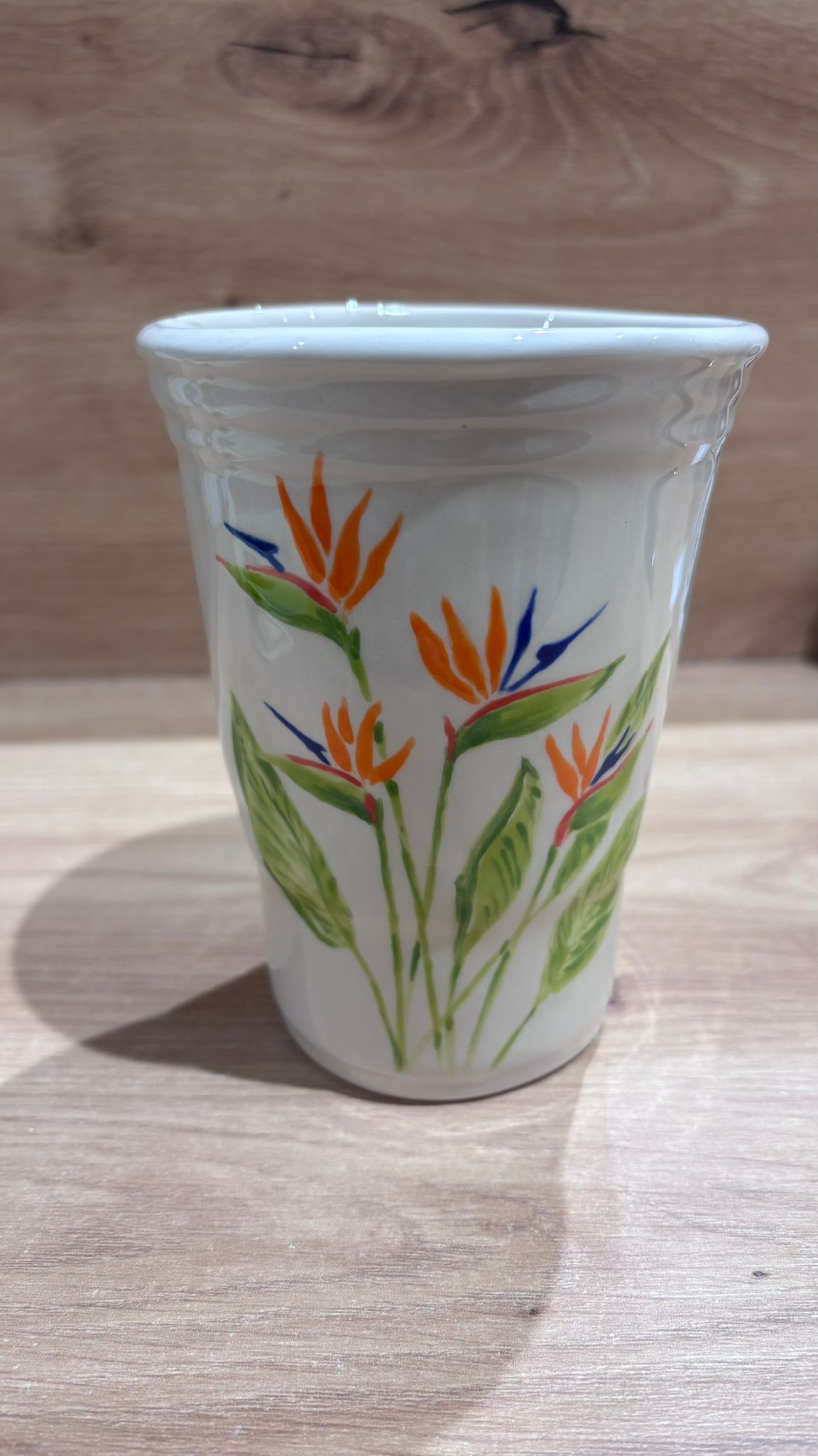 Colorful ceramic pieces